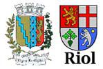 les blasons de Ligny le Châtel et de Riol